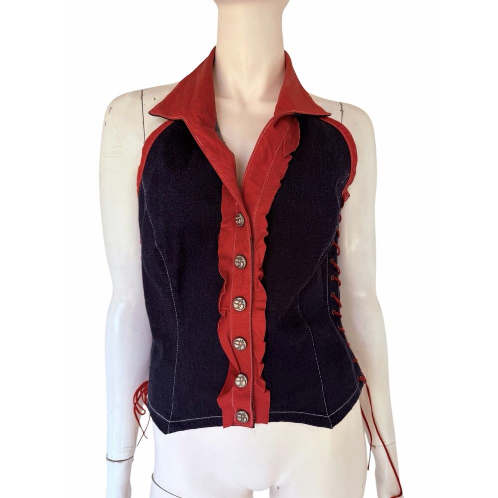 ELECTRIC Barbarella Vintage Halter top M/L